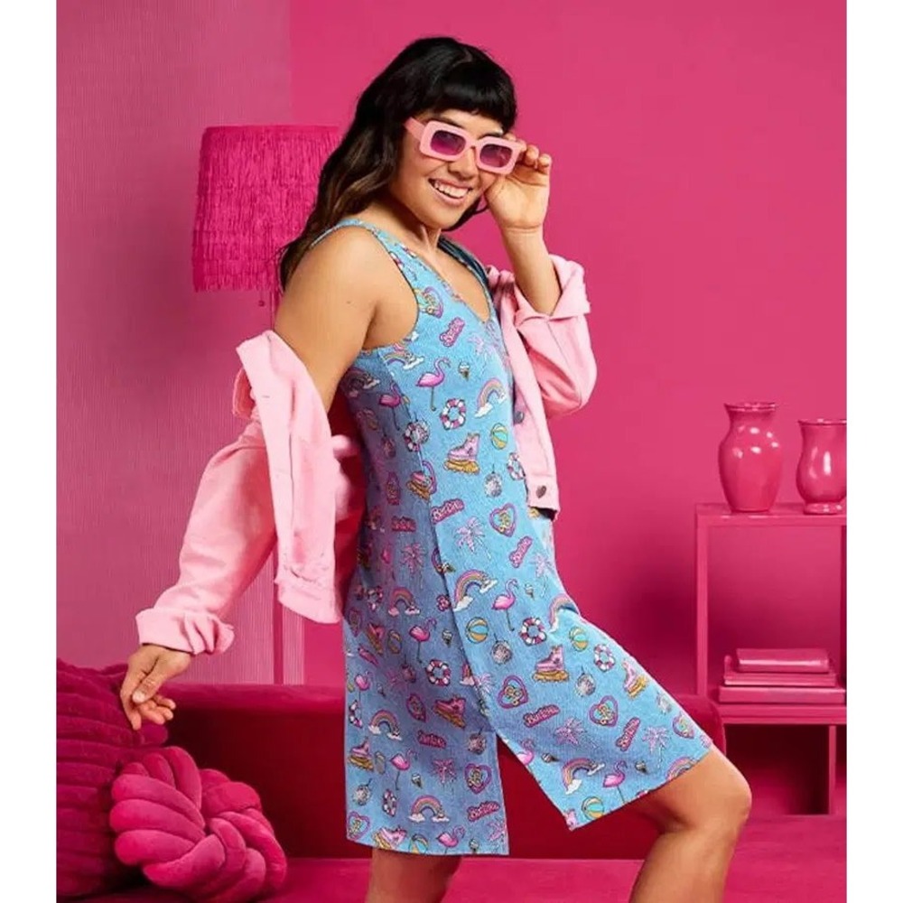 Barbie x MeUndies LIMITED EDITION Sold Out Modal Tank‎ Sleep Dress Mini Size S
